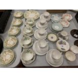 A LARGE SELECTION OF CHINA TEA WARE