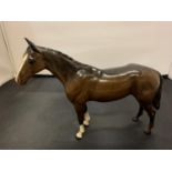 A BESWICK BROWN STALLION