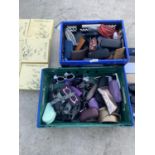 A LARGE QUANTITY OF SUNGLASSES AND GLASSES CASES