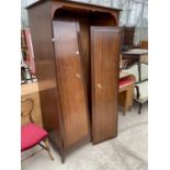 A STAG TWO DOOR WARDROBE, 38" WIDE