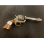 A 1966 ENGRAVED ADLER ITALY MODEL 1873 REVOLVER BLANK FIRING SERIAL NO. 6895