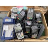 A LARGE ASSORTMENT OF CARD PAYMENT MACHINES