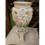 A CAPODIMONTE JARDINIERE (42 CMS HIGH)