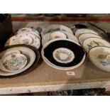 A COLLECTION OF CERAMIC COLLECTABLE PLATES