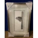A GARY HODGES FRAMED PRINT 'BLUE MORPHO BUTTERFLY' LIMITED EDITION 396/450 WHOLESALE PRICE £120