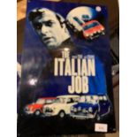 THE ITALIAN JOB METAL SIGN