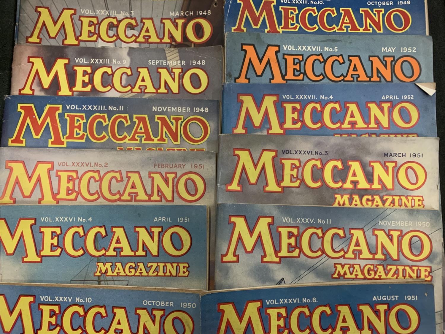 TWENTY MECCANO MAGAZINES 1948-1951 - Image 3 of 4