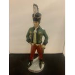 AN IRISH MIST SOLDIER FIGURINE DECANTER