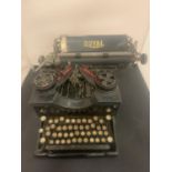 A VERY EARLY VERSION OF A 'ROYAL' MANUAL TYPEWRITER