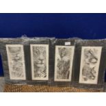 AN S FILLING SET OF FOUR INDIVIDUALLY MOUNTED IMAGES WHOLESALE PRICE £60