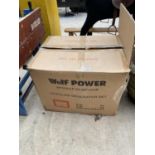 AN AS NEW AND BOXED WOLF POWER PETROL GENERATOR