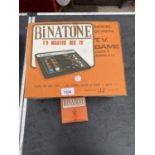 A VINTAGE BINATONE TV MASTER MK IV TV GAME