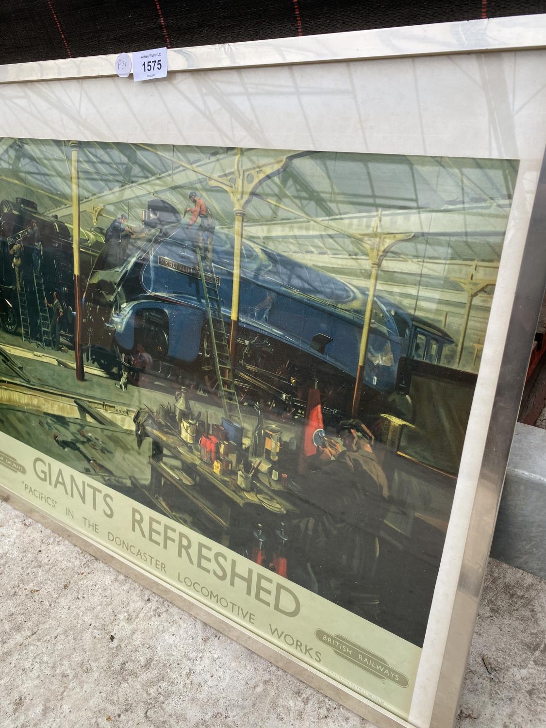 A FRAMED BRITISH RAILWAYS 'GIANTS REFRESHED' PRINT - Image 3 of 3