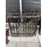 AN ASSORTMENT OF WROUGHT IRON GATES