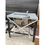 AN INDUSTRIAL SAW BENCH TABLE