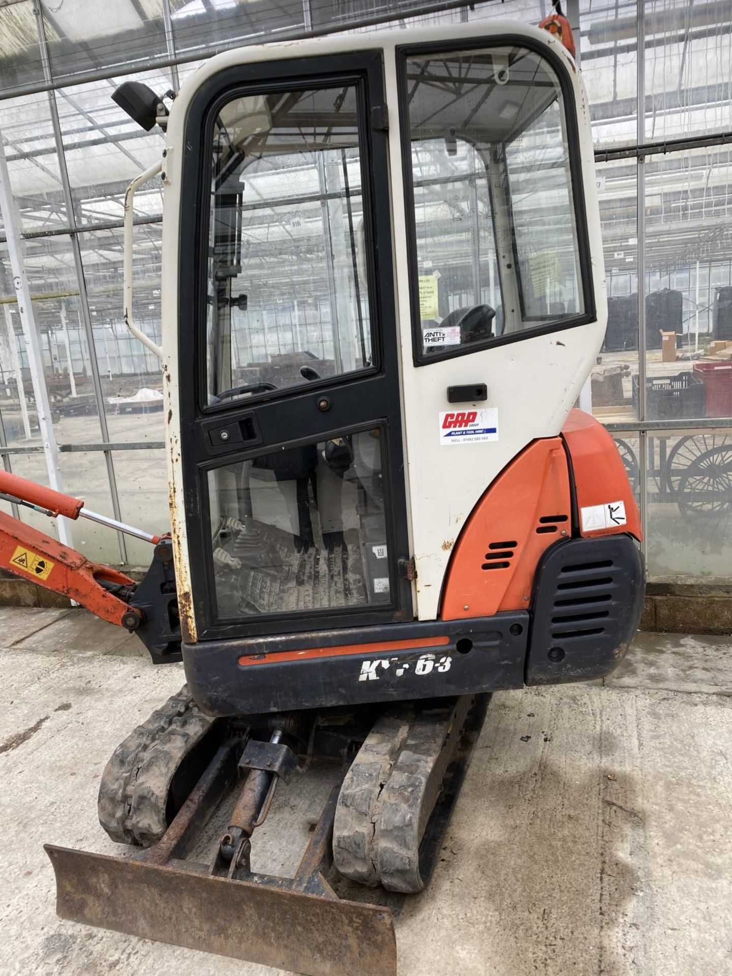 A KUBOTA KX 36-3 MINI DIGGER SERIAL 78757 YEAR 2010 CURRENT OWNER LOCAL USED FOR LIGHTWORK - Image 2 of 8