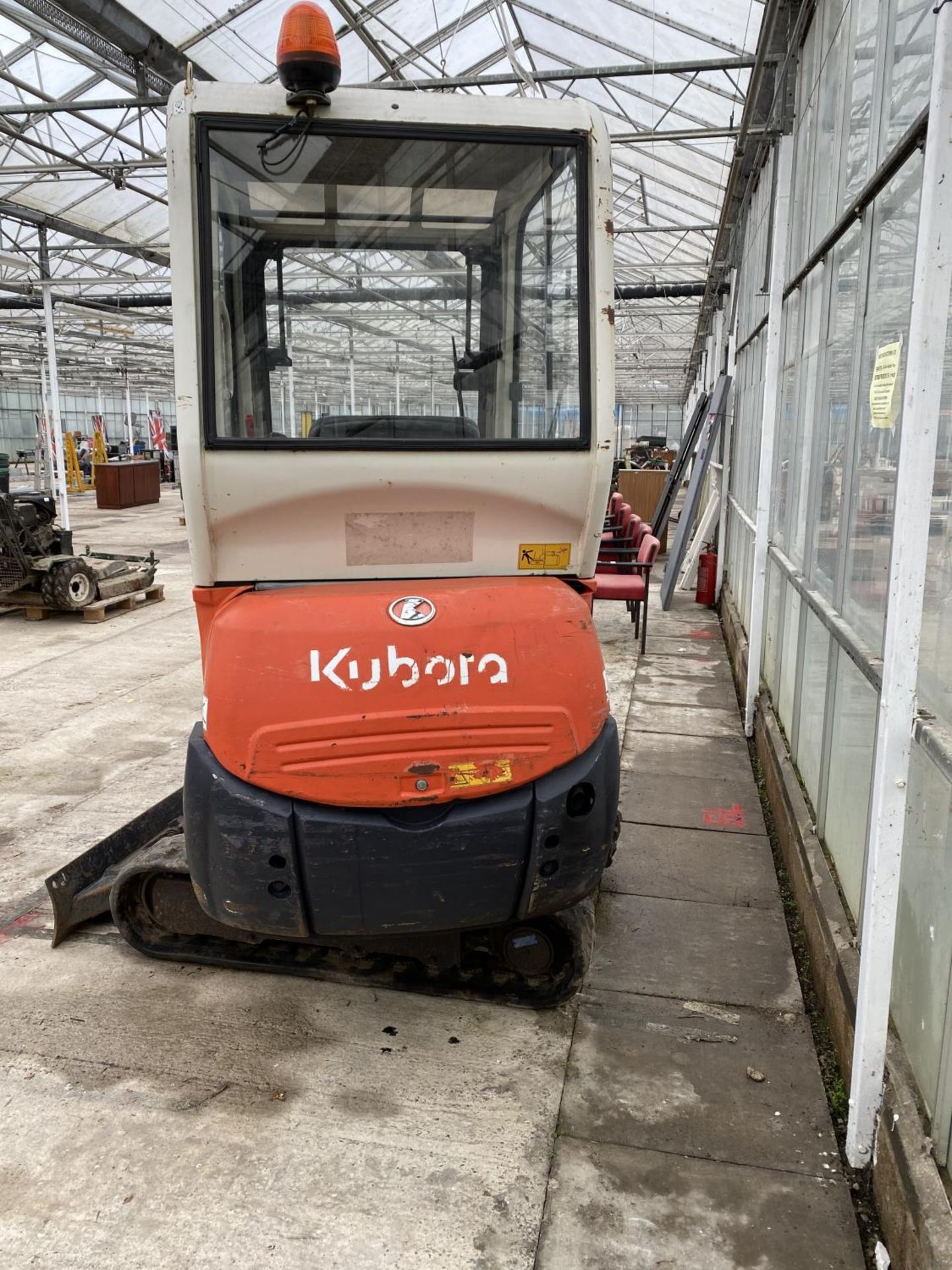 A KUBOTA KX 36-3 MINI DIGGER SERIAL 78757 YEAR 2010 CURRENT OWNER LOCAL USED FOR LIGHTWORK - Image 5 of 8