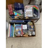 TWO BOXES OF ASSORTED BOOKS