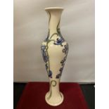 A MOORCROFT BLUEBELL HARMONY VASE 12 INCHES HIGH