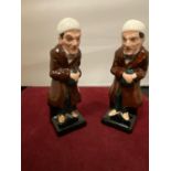 TWO ROYAL DOULTON FIGURINES SCROOGE