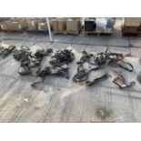A LARGE QUANTITY OF VINTAGE HORSE TACK