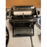 A VERY EARLY 'UNDERWOOD' MANUAL TYPEWRITER