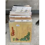 A LARGE QUANTITY OF VINTAGE LP RECORDS