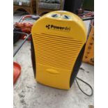 A POWERDRI DEHUMIDIFIER UNIOT BELIEVED IN WORKING ORDER BUT NO WARRANTY