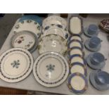 A VARIETY OF CERAMICS TO INCLUDE ROYAL ALBERT 'CELEBRATION' AND COALPORT