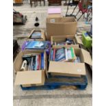 A LARGE QUANTITY OF BOOKS TO INCLUDE EXPLORER BOOKS AND TOURIST BOOKS ETC