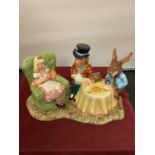 A BESWICK WARE THE MAD HATTERS TEA PARTY LIMITED EDITION 436/1998