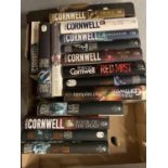 FIFTEEN HARD BACK PATRICIA CORNWELL NOVELS TO INCLUDE 'PREDATOR' AND 'BLOWFLY' ETC