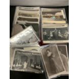 POSTCARDS . A SELECTION OF 40 , IN PLASTIC SLEEVES DEPICTING STARS OF STAGE AND SCREEN FROM