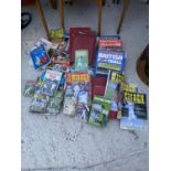A LARGE QUANTITY OF SPORTING BOOKS AND ANNUALS TO MAINLY INCLUDE CRICKET AND FOOTBALL ETC
