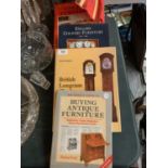 FOUR FURNITURE REFERENCE BOOKS