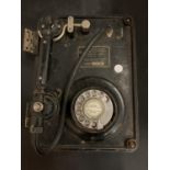 A VINTAGE ERICSSON MINERS PIT TELEPHONE