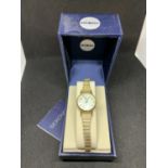 A LADIES SEKONDA WRISTWATCH IN A PRESENTATION BOX