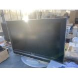A 42"SONY BRAVIA TELEVISION BELIEVED IN WORKING ORDER BUT NO WARRANTY