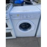 A WHITE BEKO 6KG WASHING MACHINE BELIEVED IN WORKING ORDER BUT NO WARRANTY