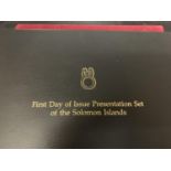 SOLOMON ISLANDS 1977 ?FIRST DAY OF ISSUE PRESENTATION SET? . PRISTINE CONDITION