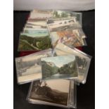 POSTCARDS . A SELECTION OF 30 , IN PLASTIC SLEEVES , WITH SCENES OF LOCAL INTEREST . TO INCLUDE :