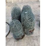 AN EXTREMELY LARGE QUANTITY OF 12" WIRE HANGING BASKETS