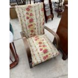 1950'S FIRESIDE CHAIR