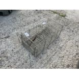 A METAL RODENT TRAP