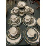 A COLLECTION OF ROYAL DOULTON 'CARLYLE' TABLE WARE (SIX SETTINGS)