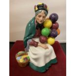 A ROYAL DOULTON FIGURINE OF THE OLD BALLON SELLER HN 1315