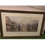 A FRAMED ' EMPIRE DAYS' BY JOHN CHAPMAN