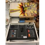 A VINTAGE SOVEREIGN COLOURSPORTS PROGRAMMABLE TV GAMES CONSOLE WITH ORIGINAL BOX UNUSED AND IN