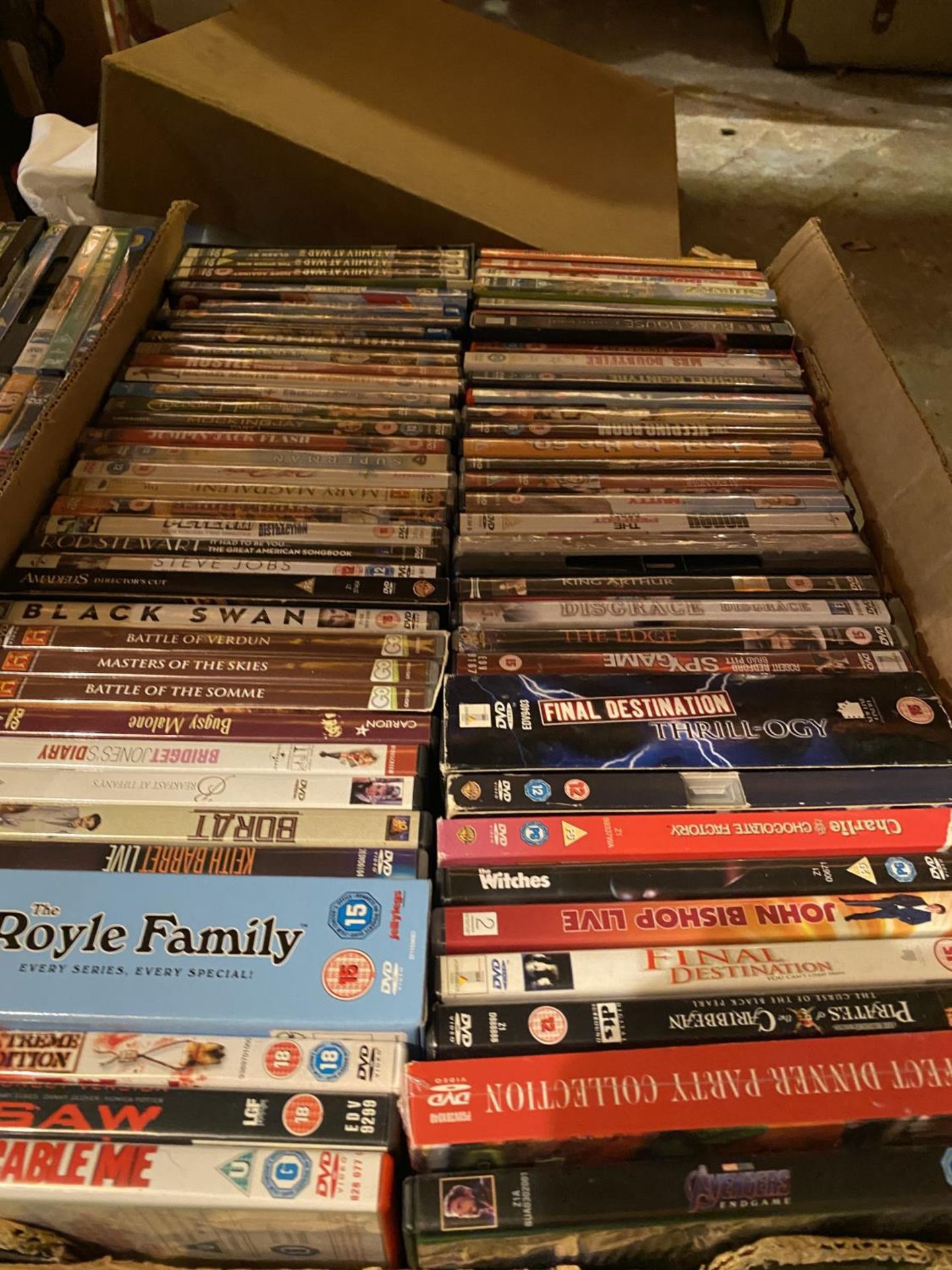 A VERY LARGE QUANTITY OF DVDS COVERING SEVERAL VARIOUS GENRES - Image 3 of 5