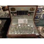 A VINERS EMBASSY CANTEEN OF SILVER PLATE CUTLERY